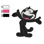 Felix the Cat 01 Embroidery Design